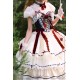 Hinana Queena Alice In Dreamland Tea Party Top and Skirt Sets(Reservation/3 Colours/Full Payment Without Shipping)